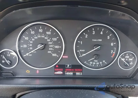 2014 BMW 328I z USA, uszkodzony, nr VIN WBA3A5C50EP600978